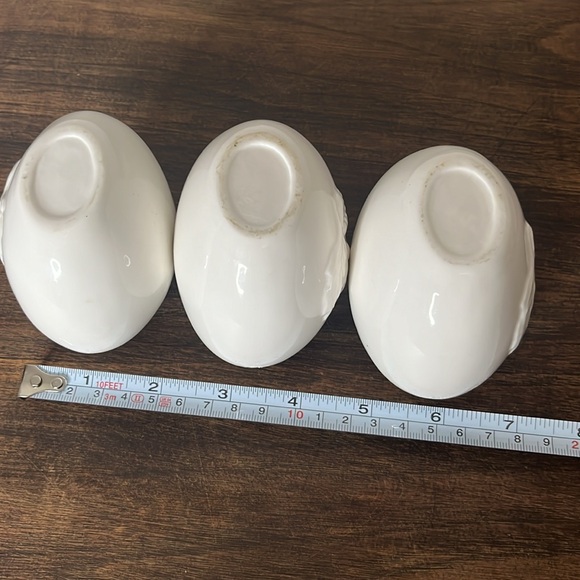 Set of 3 ceramic bud vases, VTG - Picture 8 of 8